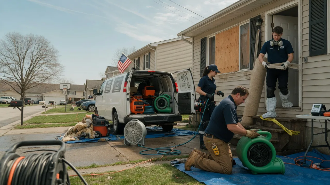 Water Damage Restoration in Christine, ND near me